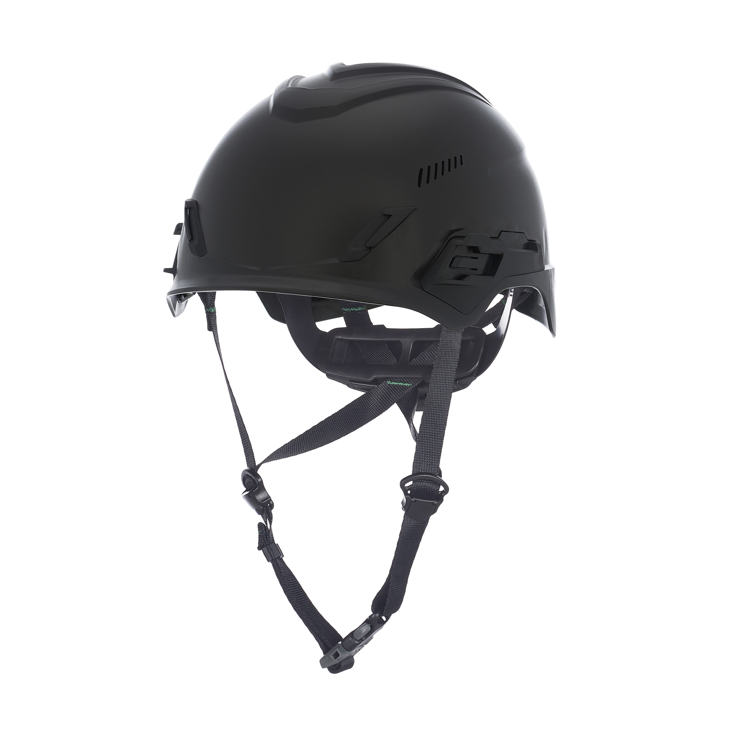 V-Gard® H1 Pro Safety Helmet, Trivent, Black, Fas-Trac® III H1, No Reflective Stripes, ANSI, Meets EN 12492 (Energy Impact, Penetration, and Retention)